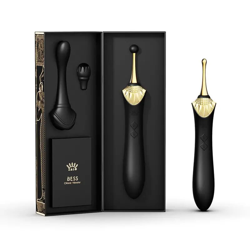 ZALO BESS 2.0G-Spot Vibrator ซิลิโคนกระตุ้น Clitoral Usb คู่มอเตอร์ Retro Massager ผู้ใหญ่เซ็กซ์ทอยสำหรับสตรี thai-adult