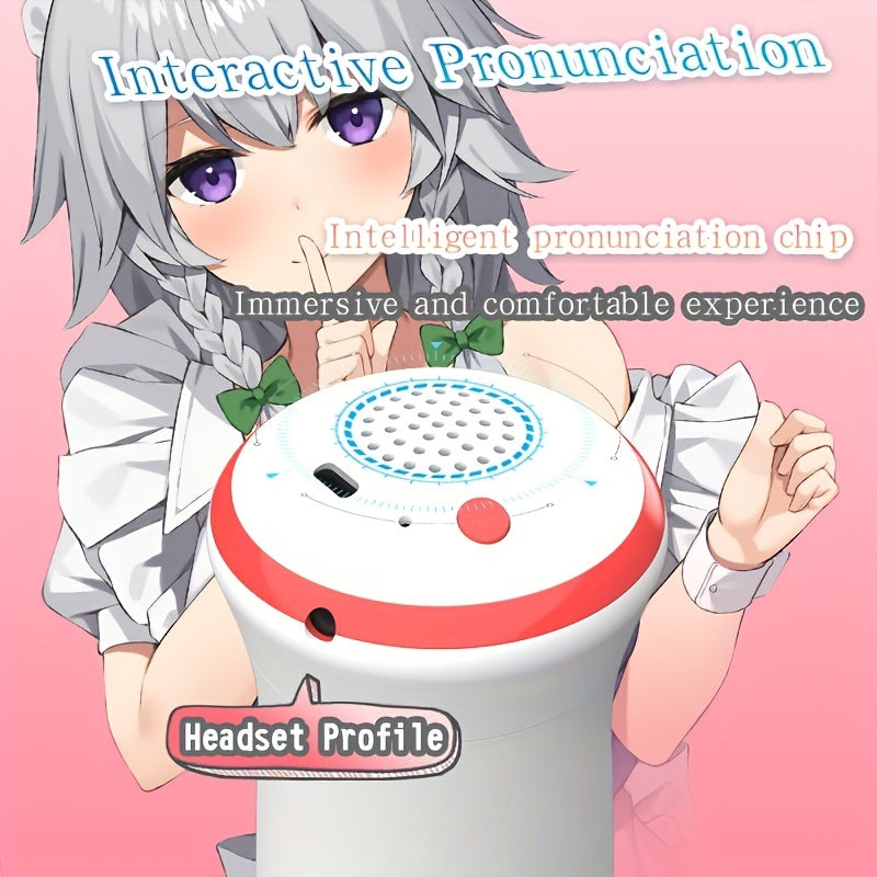 Men's Automatic Sucking Masturbator. Experience Real Vagina. 4-frequency Stretch + 4-frequency Sucking Mode/10-frequency Vibrating Vocalization. Men's Jet Cup For Training Massage Penis - buysextoyth