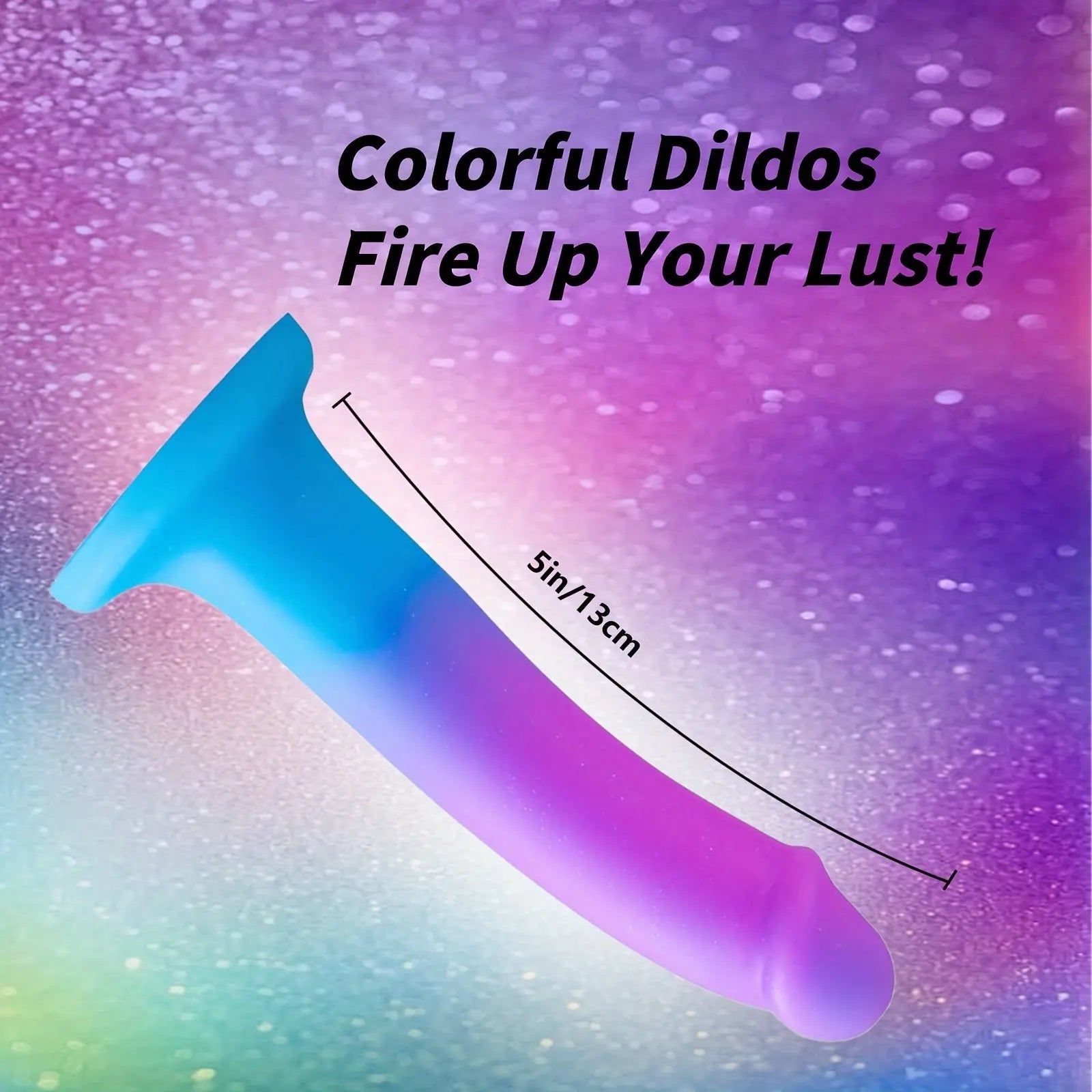 5.5 Soft Silicone Dildo - Flexible Anal Plug with Suction Cup for Hands-Free Play. Beginner-Friendly. Latex-Free Adult Sex Toy for Women and Couples - buysextoyth