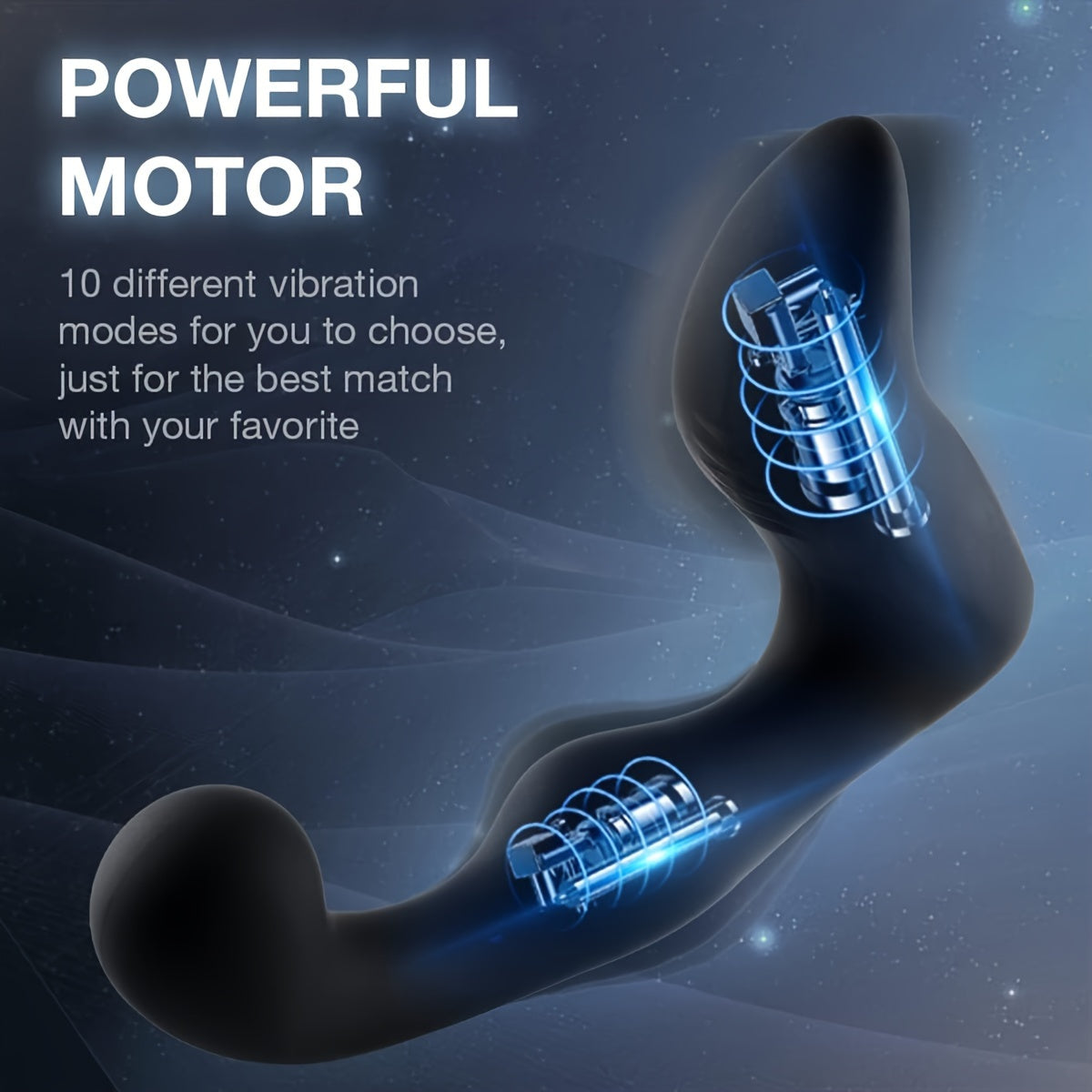 Sexy Sex Toys Prostate Massager Vibrator Sex Toys for Men. Vibrating Butt Plug with Powerful Vibrations Adult for Advanced Player Anal Plug Vibrator Double Sensation Anal Vibrating Training with 10 Frequency Vibration Modes. Ultimate Adult Pleasure - buysextoyth