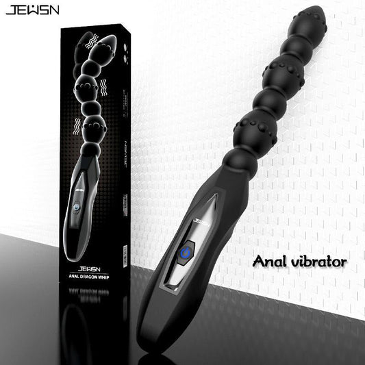 anal Vibrator sex toys for woman anal Silicone USB charging anal beads Male prostate massage anal balls gay prostate  anal toy - buysextoyth