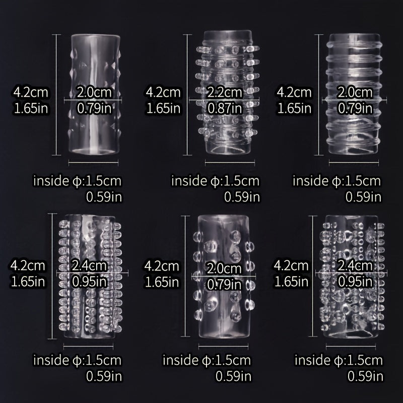 6pcs Sex Toys For Men. Penis Rings With 6 Elastic Textures Reusable. Male Sex Toys Cock Ring. Penis Sleeve For Enhance Erection Extended Time Cock Rings. Adult Sex Toys For Men And Couples - buysextoyth