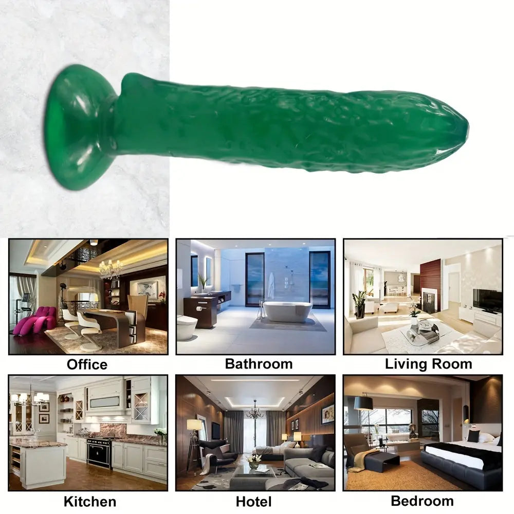 Soft Silicone Vegetable Models - Cucumber. Corn. Banana - Perfect For Kitchen Decor & Relax - Unique Gift For Women - buysextoyth