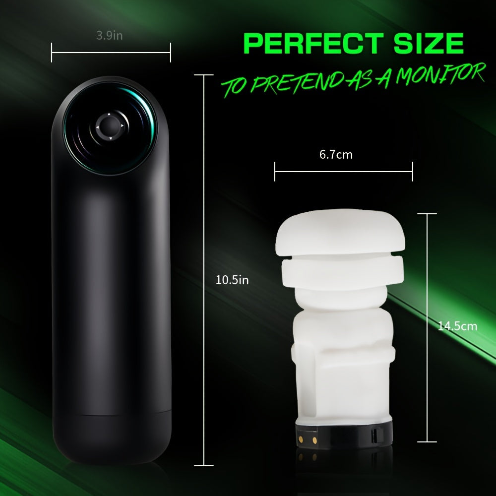 Automatic Male Masturbators Sex Toys - Male Pocket Pussy Sleeve Vagina Stroker Toy With 7 Thrusting & Heating Mode. Adult Sex Toys & Games For Men - buysextoyth