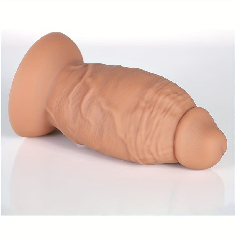 Extra-Large 7.5 Silicone Anal Dildo With Strong Suction Cup - Thick. No Balls For Deep Stretch & Pleasure - Waterproof. Latex-Free Adult Sex Toy For Experienced Men And Women Anal Sex Toy For Men Big Dildoes For Woman - buysextoyth