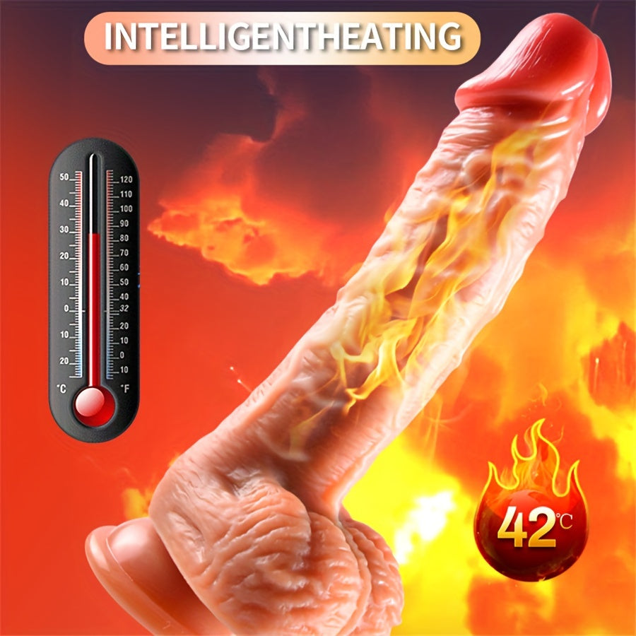 Thrusting Dildo Vibrator For Women. 3 In 1 Realistic Vibrating Dildo With 3 Insertion And 6 Vibration Modes. Remote Control Sex Toy For Female Sexual Pleasure. Adult Toys Female Adult - buysextoyth