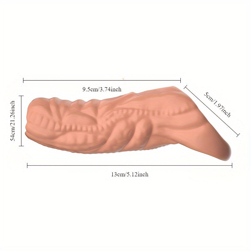 Penis Lock Sperm Delay Sleeve Sexy Crystal Sleeve Wolf Tooth Sleeve Lock Sperm Ring - buysextoyth