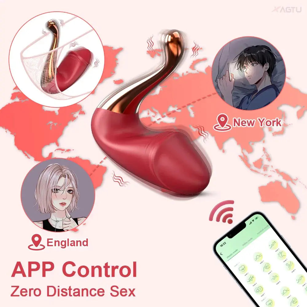 เครื่องสั่น dildo สำหรับผู้หญิงเครื่องนวดช่องคลอดสำหรับผู้หญิงเครื่องกระตุ้นคลิตอริสแบบกระสุนรักไข่เซ็กซ์ทอยผู้หญิง - buysextoyth