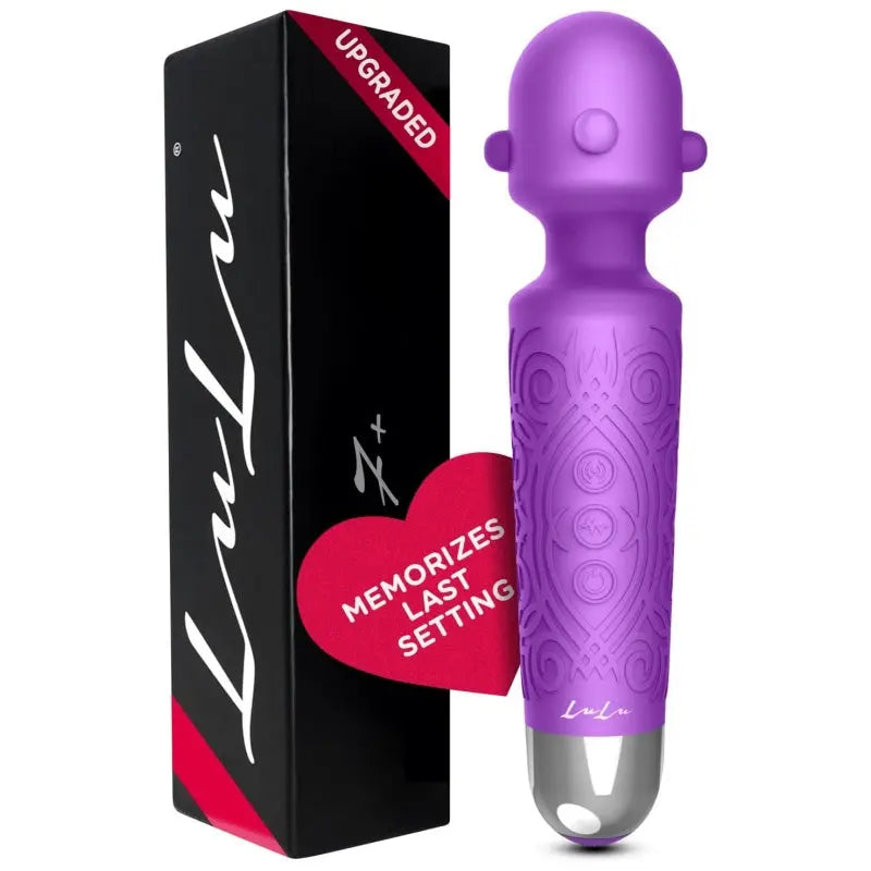 7+ Personal Massager - Cordless. Therapeutic & Rechargeable Mini Stress Relief Silicone - for Foot Back Neck - Upgraded Memory 5 Speeds 20 Patterns - buysextoyth