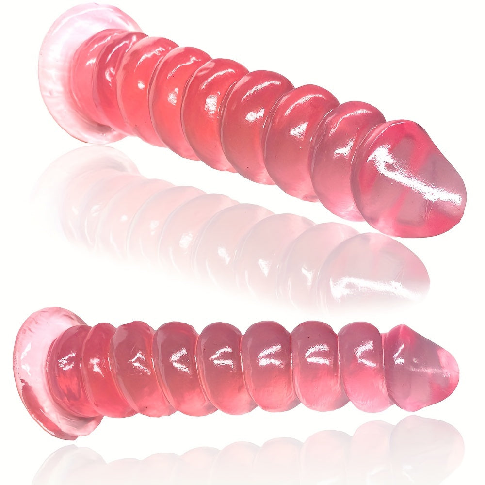 Unisex Soft & Flexible Silicone Dildos. Sexy Erogenous Stimulation Hands Free Masturbating Accessories For Men's & Women's Pleasure - buysextoyth
