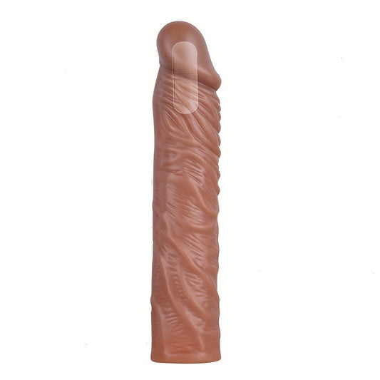 Wearable Dildo Cover Simulated Penis Cover Long Sex Toy Wolf Tooth Cover Single Mouth Long - buysextoyth