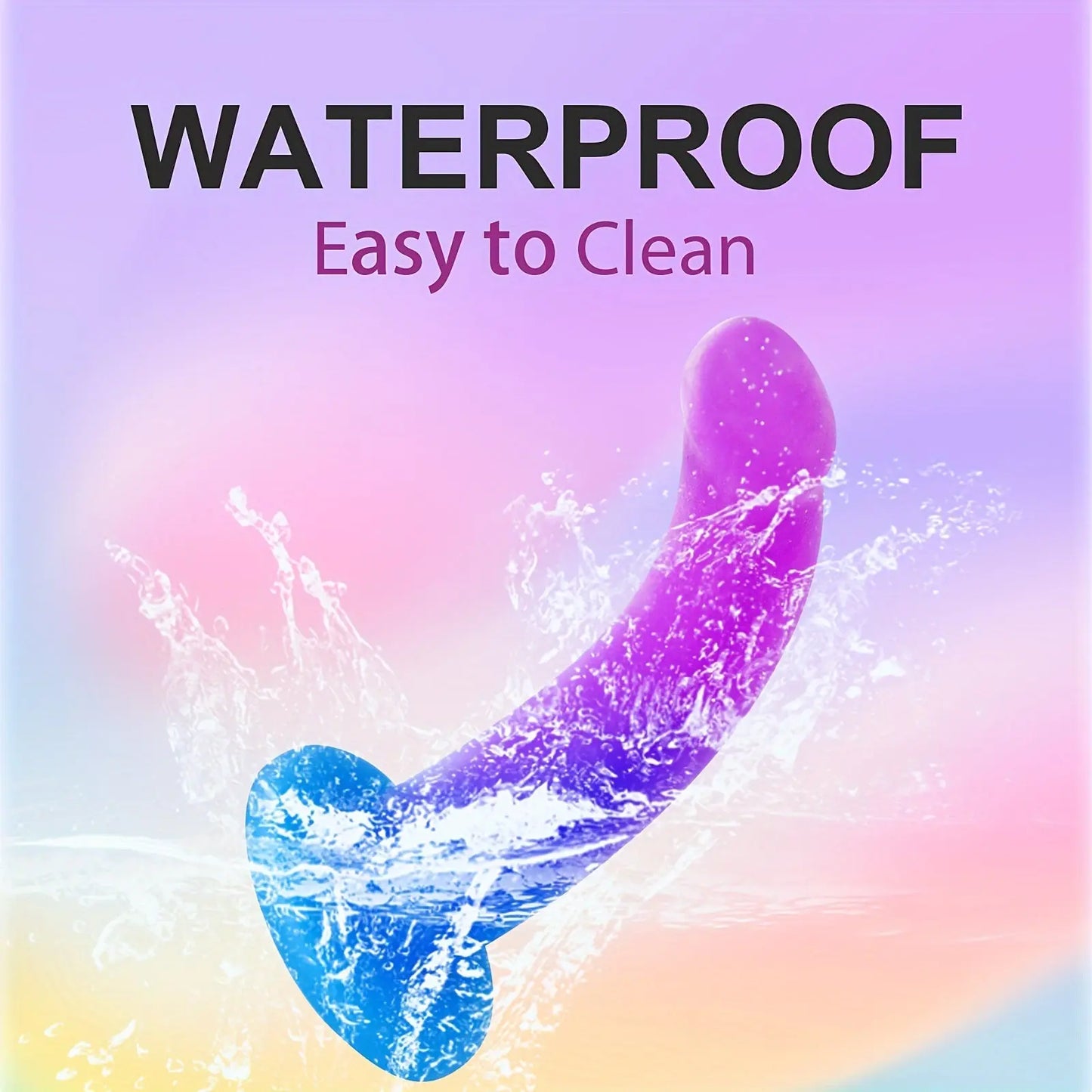 5.5 Soft Silicone Dildo - Flexible Anal Plug with Suction Cup for Hands-Free Play. Beginner-Friendly. Latex-Free Adult Sex Toy for Women and Couples - buysextoyth