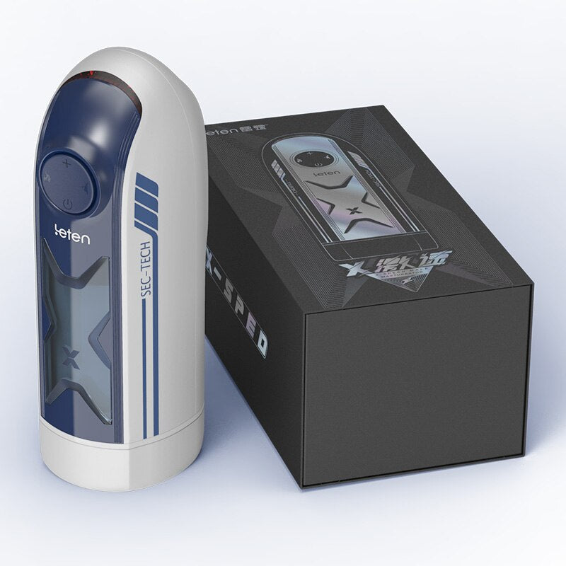 leten Men's sex machine masturbator automatic voice interactive masturbator intelligent constant temperature penis exerciser - buysextoyth