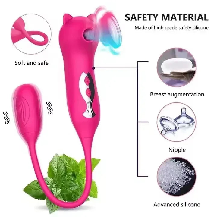 powerful clitoris sucking vibrator rechargeable female masturbation egg g spot - buysextoyth
