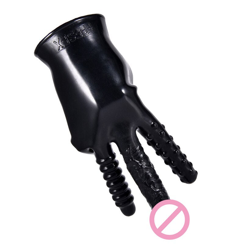 Sex Gloves Fingering Dildo Masturbation Erotic Vagina Stimulator Self-comforting Breast Nipple Massage BDSM Sexy Toys for Couple - buysextoyth