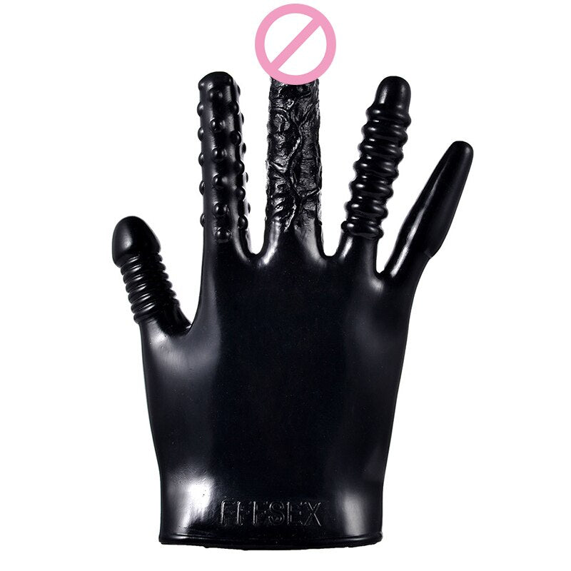 Sex Gloves Fingering Dildo Masturbation Erotic Vagina Stimulator Self-comforting Breast Nipple Massage BDSM Sexy Toys for Couple - buysextoyth