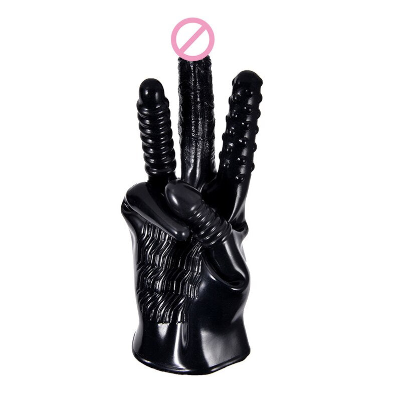 Sex Gloves Fingering Dildo Masturbation Erotic Vagina Stimulator Self-comforting Breast Nipple Massage BDSM Sexy Toys for Couple - buysextoyth