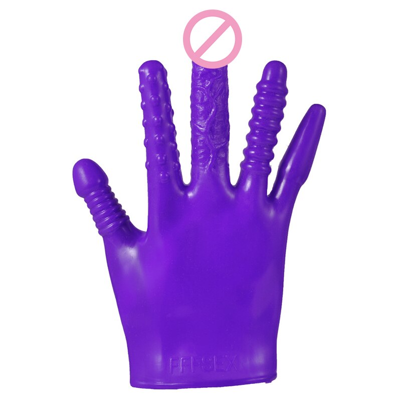 Sex Gloves Fingering Dildo Masturbation Erotic Vagina Stimulator Self-comforting Breast Nipple Massage BDSM Sexy Toys for Couple - buysextoyth