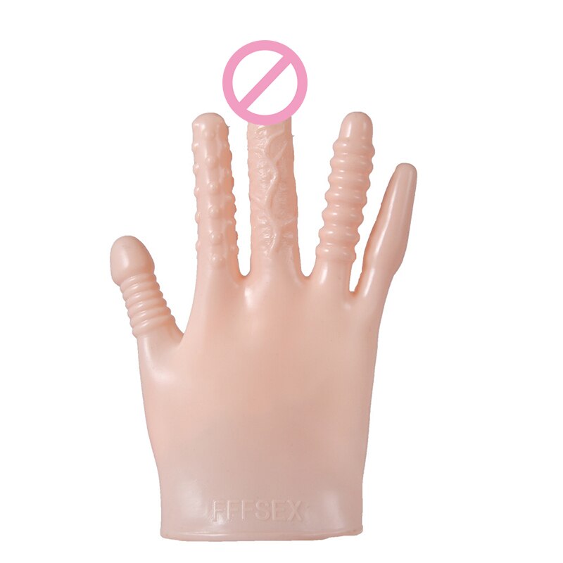 Sex Gloves Fingering Dildo Masturbation Erotic Vagina Stimulator Self-comforting Breast Nipple Massage BDSM Sexy Toys for Couple - buysextoyth
