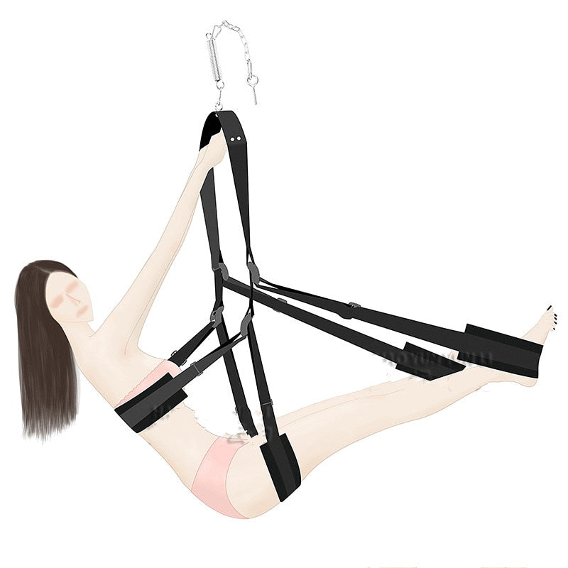 SexLove Swing Alternative Bound Toy Couple Flirt with Posture Sex Swing - buysextoyth